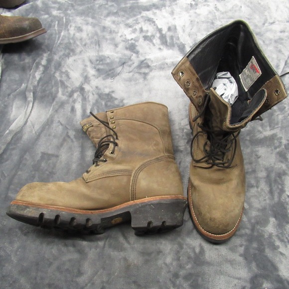Red Wing Logger Boots Mens 11 Waterproof Gore‎ Tex Work Steel Toe USA 2292 RARE